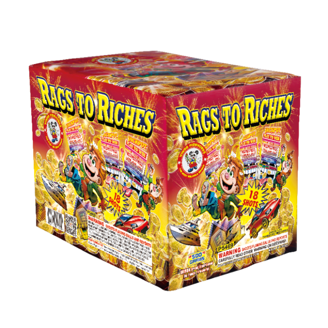 Rags to Riches Fireworks