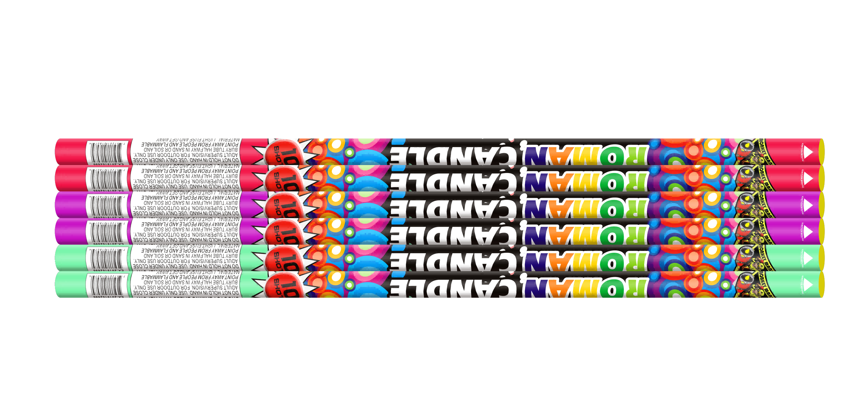 10 Ball Roman Candle