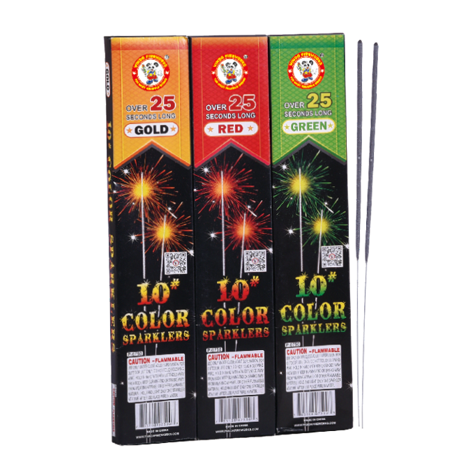 10" Color Sparklers