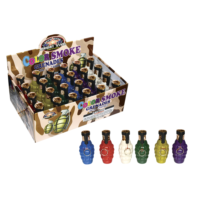 Smoke Grenades (yellow And White Smoke)