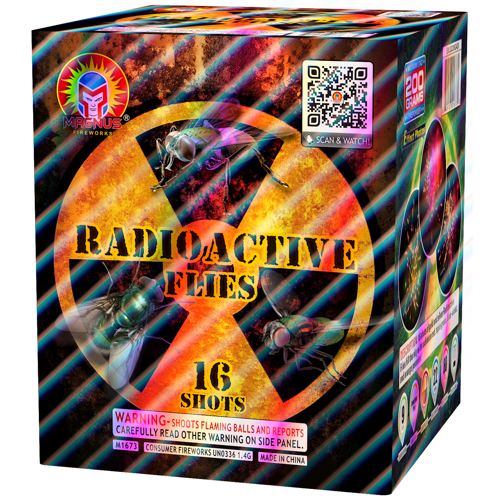 Radioactive Flies