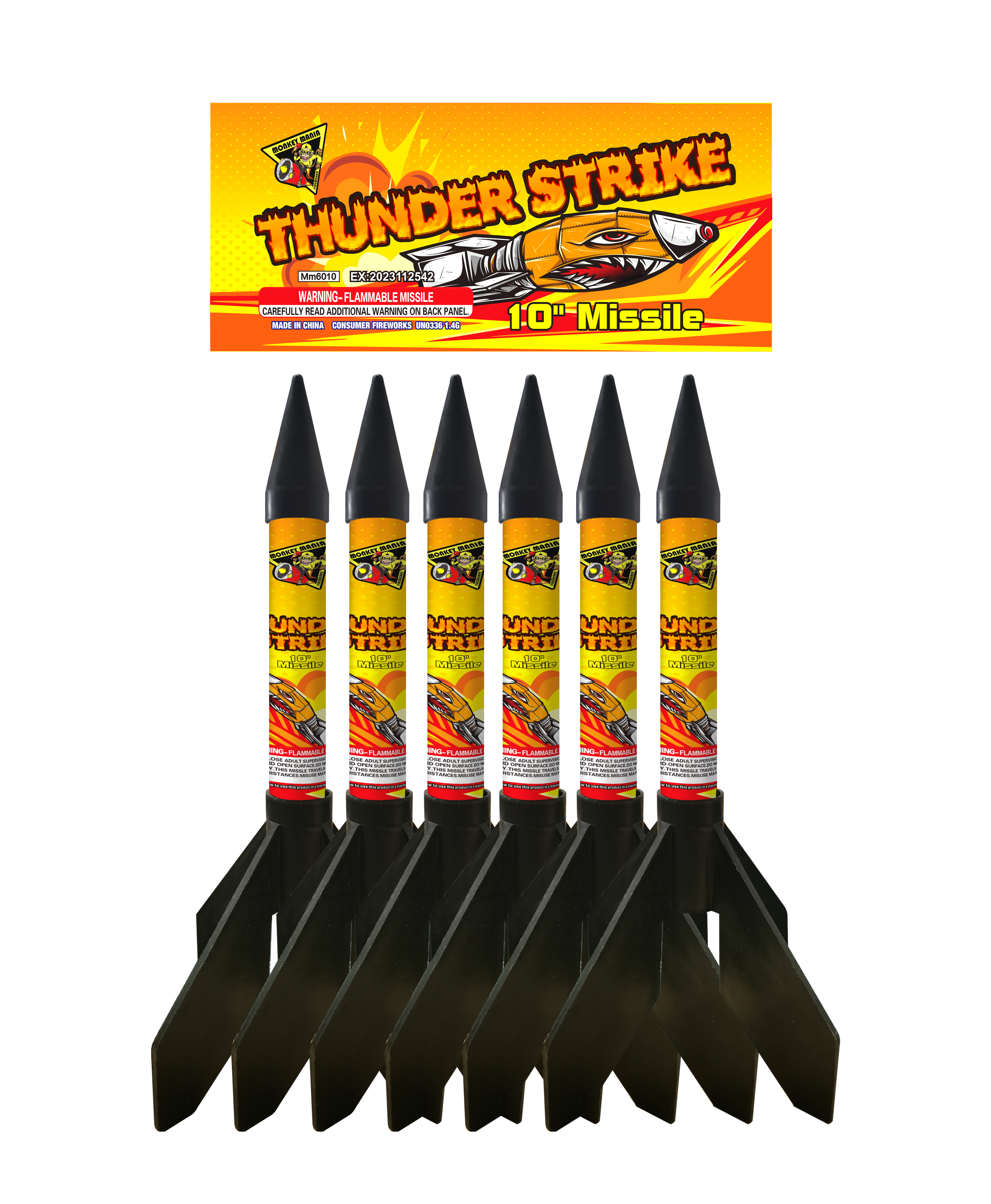 10" Thunder Strike Missile